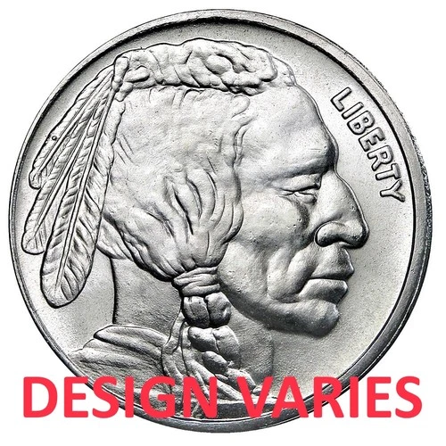 1 oz Silver Buffalo Round .999 Fine Silver - Random Mint