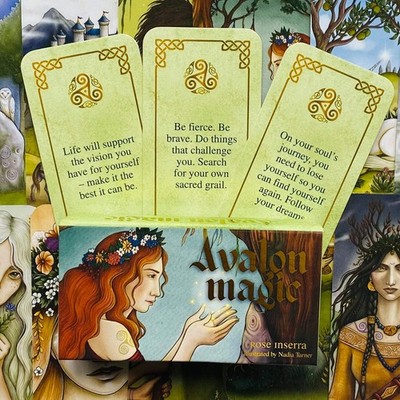 Avalon Magic Inspiration Karten Deck Rockpool Publishing Rose Inserra Nadia Neu