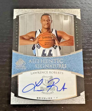 Lawrence Roberts 2005-06 SP Signature Edition  Authentic Signatures Auto