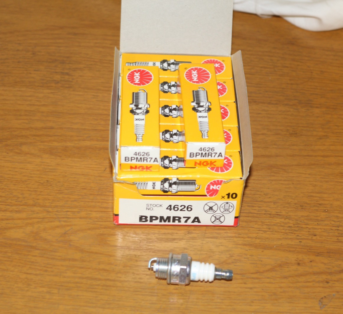 New Old Stock NGK BPMR7A Spark Plugs Quantity 12