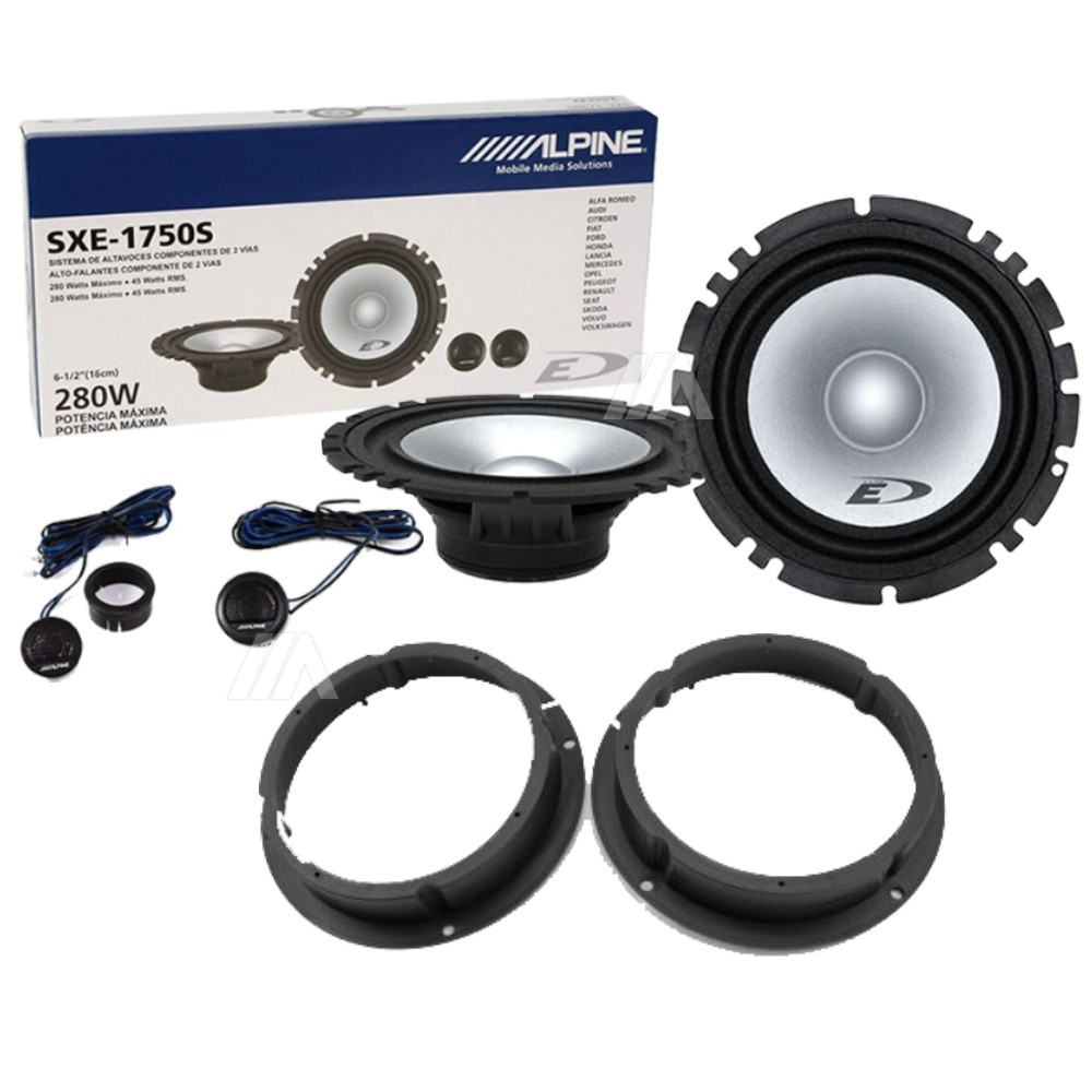 Migliora l'Audio Kia Sportage: Kit Alpine SXE-1750 Anteriori