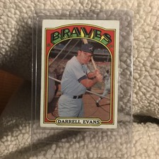 1972 Topps Set-Break #171 Darrell Evans