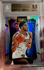 2015 Panini Select Prizm Silver Rookie Karl Anthony Towns BGS 9.5 Gem Knicks