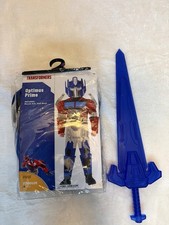Transformers Optimus Prime Toddler Costume- Toddler 5T-6T Mask and Sword