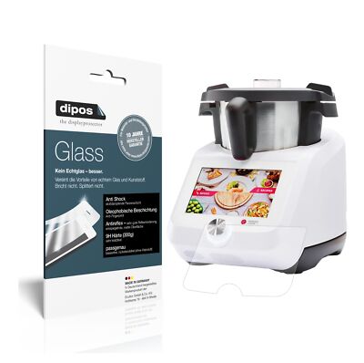 2x Schutzfolie für Lidl Monsieur Cuisine smart SKMS 1200 A1 matt - Anti-Shock 9H