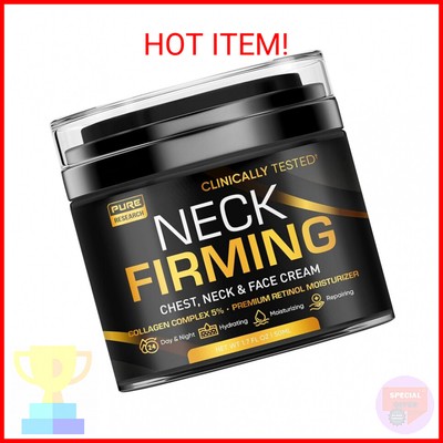 Firming Cream for Saggy or Turkey Neck - Collagen & Retinol to Tighten & Moistur