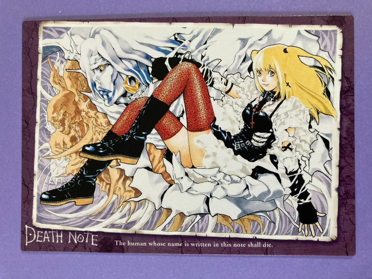DEATH NOTE カード KONAMI ミサ レア Death Note Misa Amane Card No.33 Trading Card Game Konami Japan | eBay