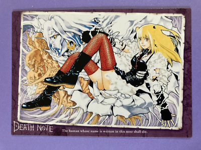 DEATH NOTE カード KONAMI ミサ レア Death Note Misa Amane Card No.33 Trading Card Game Konami Japan | eBay