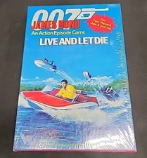 New James Bond 007 Live and Let Die Episode Game Box Set Sealed by Victory Games