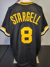 Mitchell & Ness Size Large Pittsburgh Pirates #8 Willie Stargell Baseball Jersey