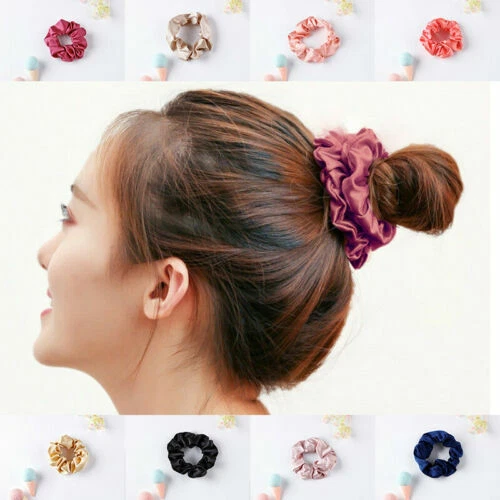 Accesorios 100% seda para cabello de mujer