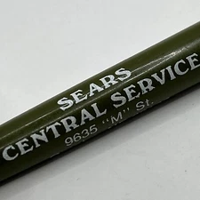 VTG Ballpoint Pen Sears Central Service Omaha Nebraska