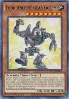 Toon Ancient Gear Golem DLCS-EN073