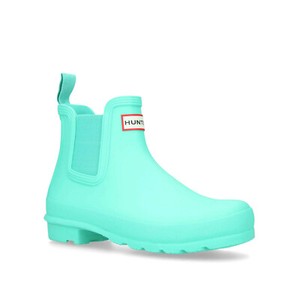 Hunter Mujer Original Chelsea [ Talla 36/37 40-41 ] Botas de Agua Verde  Nuevo | eBay