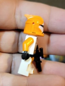 LEGO Star Wars Clone Wars Bomb Squad Trooper Minifigure (7913) sw0299 C16-2 EUC 