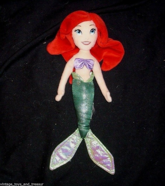 the little mermaid plush toys