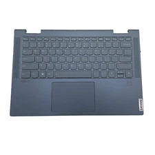 Palmrest Backlit Keyboard Touchpad For Lenovo Yoga 7-14ITL5 82BH Gray 5CB1A16224
