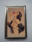 Cool Art Deco Pinup Cigarette Accessory Case for 100's
