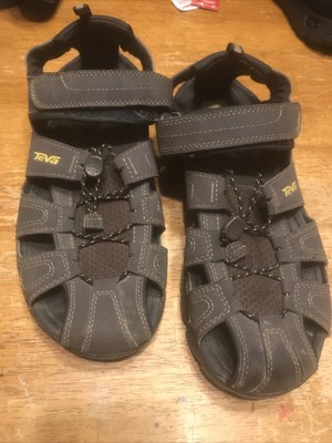 TEVA Men's Forebay 2 Closed Toe Sandals, Walnut - Bob's Stores