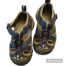 Keen Toddler Blue Hook And Loop Hiking Sandals Size 9