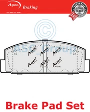 Apec Rear Brake Pads Set EO Quality Replacement PAD1387