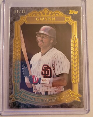    2014 Topps Before They Were Great #BG-7 Tony Gwynn Gold! #68/99   