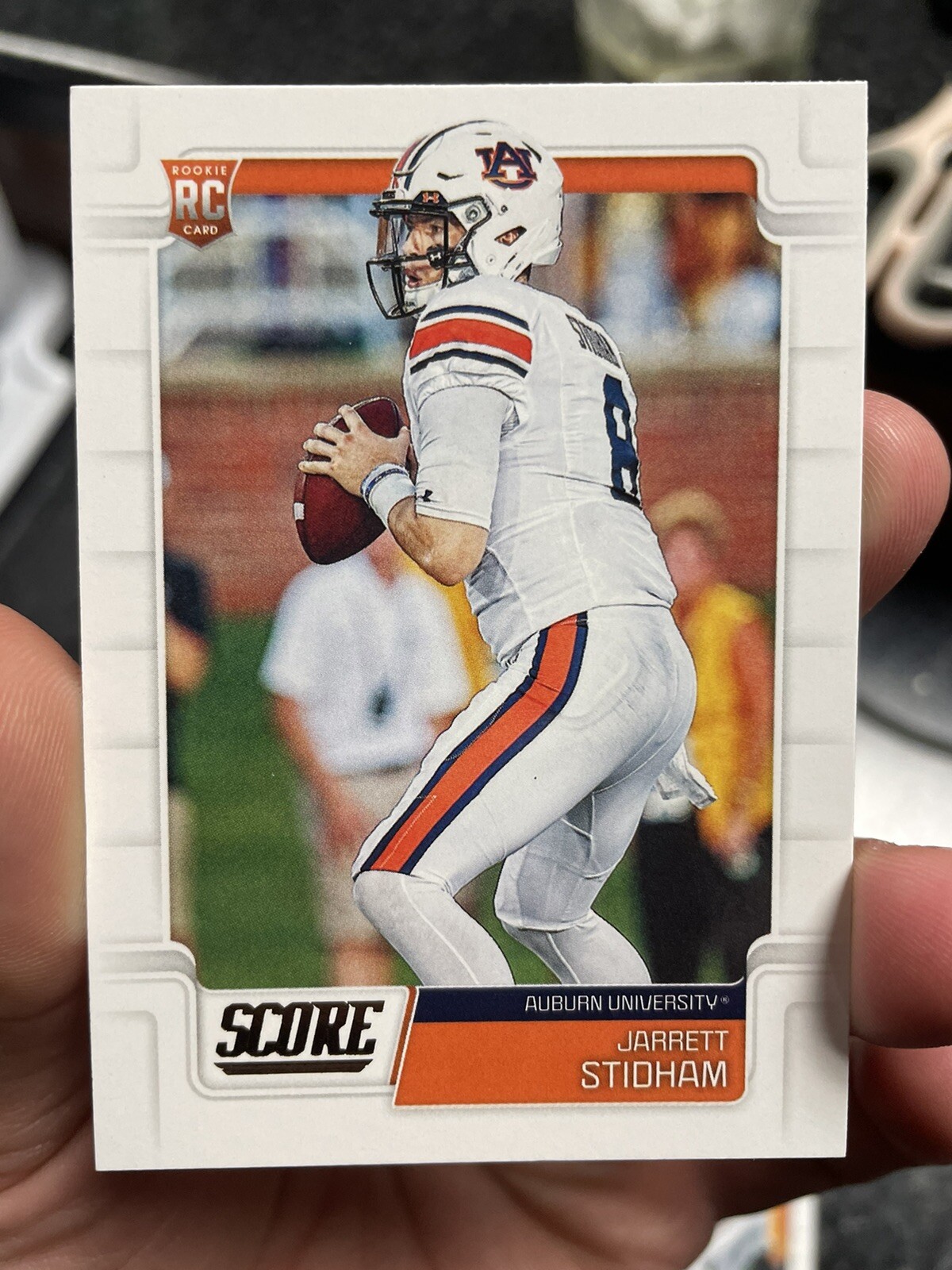 Jarrett Stidham 2019 Panini Score Rookie #336 Pats Auburn Las Vegas Raiders QTY!