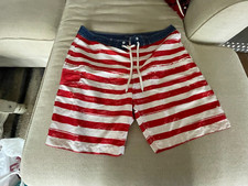 Old NavyRed/White/Blue Mens Boardshorts, Size XXL