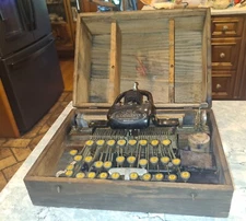 Home Blickensderfer Antique Typewriter Patent July 1890 Germany