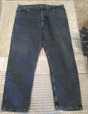 Wrangler Mens Jeans Bootcut 100% Cotton 44W X 32L