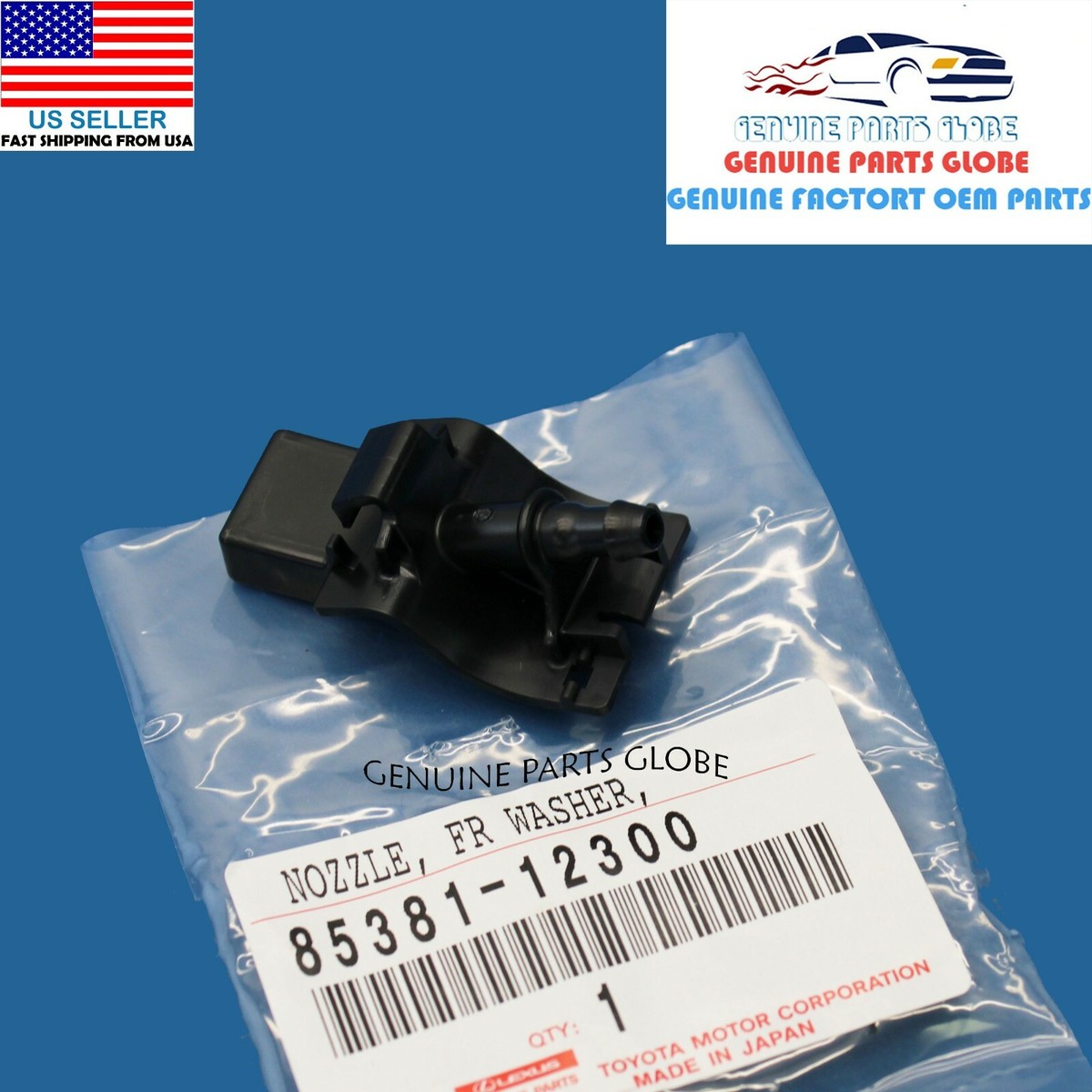 GENUINE OEM TOYOTA 4RUNNER GX RX IS FRONT WINDSHIELD WASHER NOZZLE