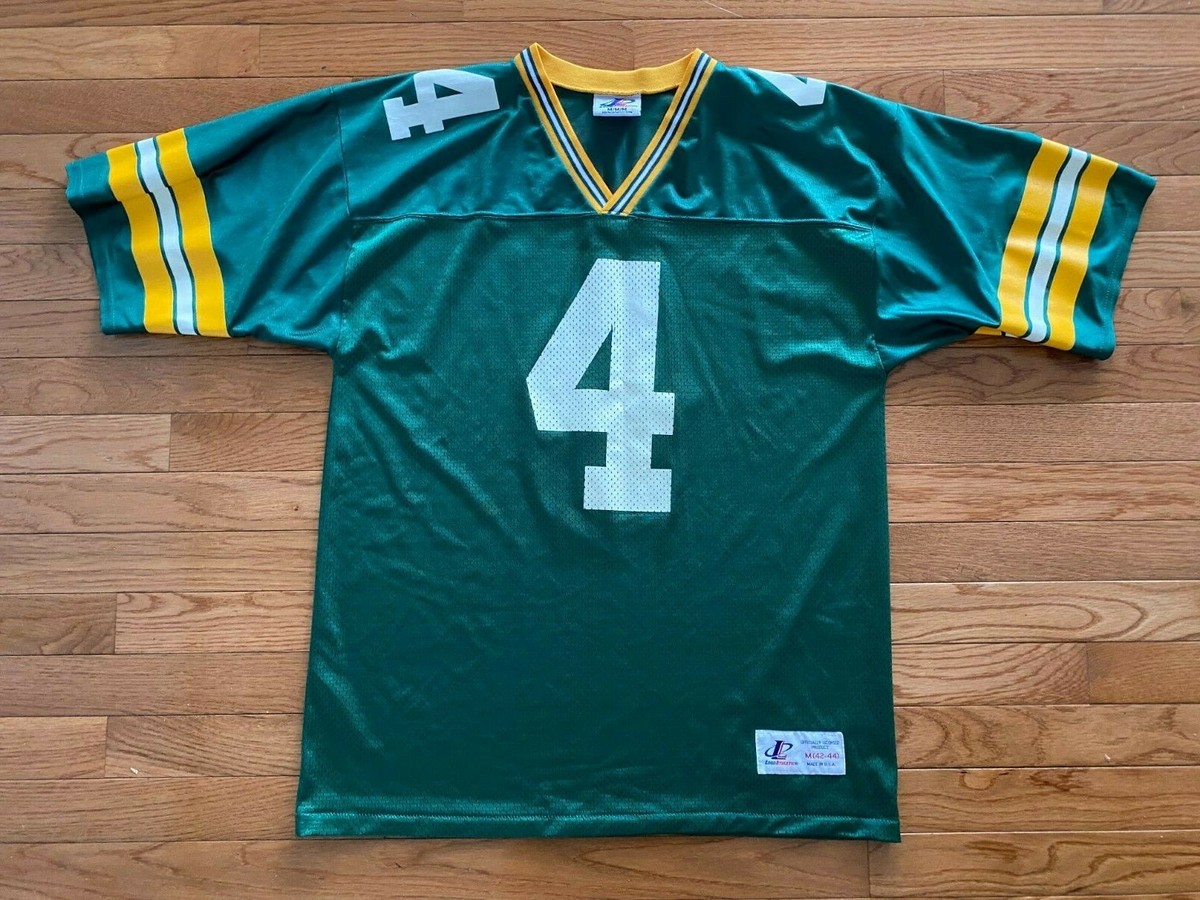 VTG 90s Logo Athletic Brett Favre #4 Green Bay Packers NFL Jersey