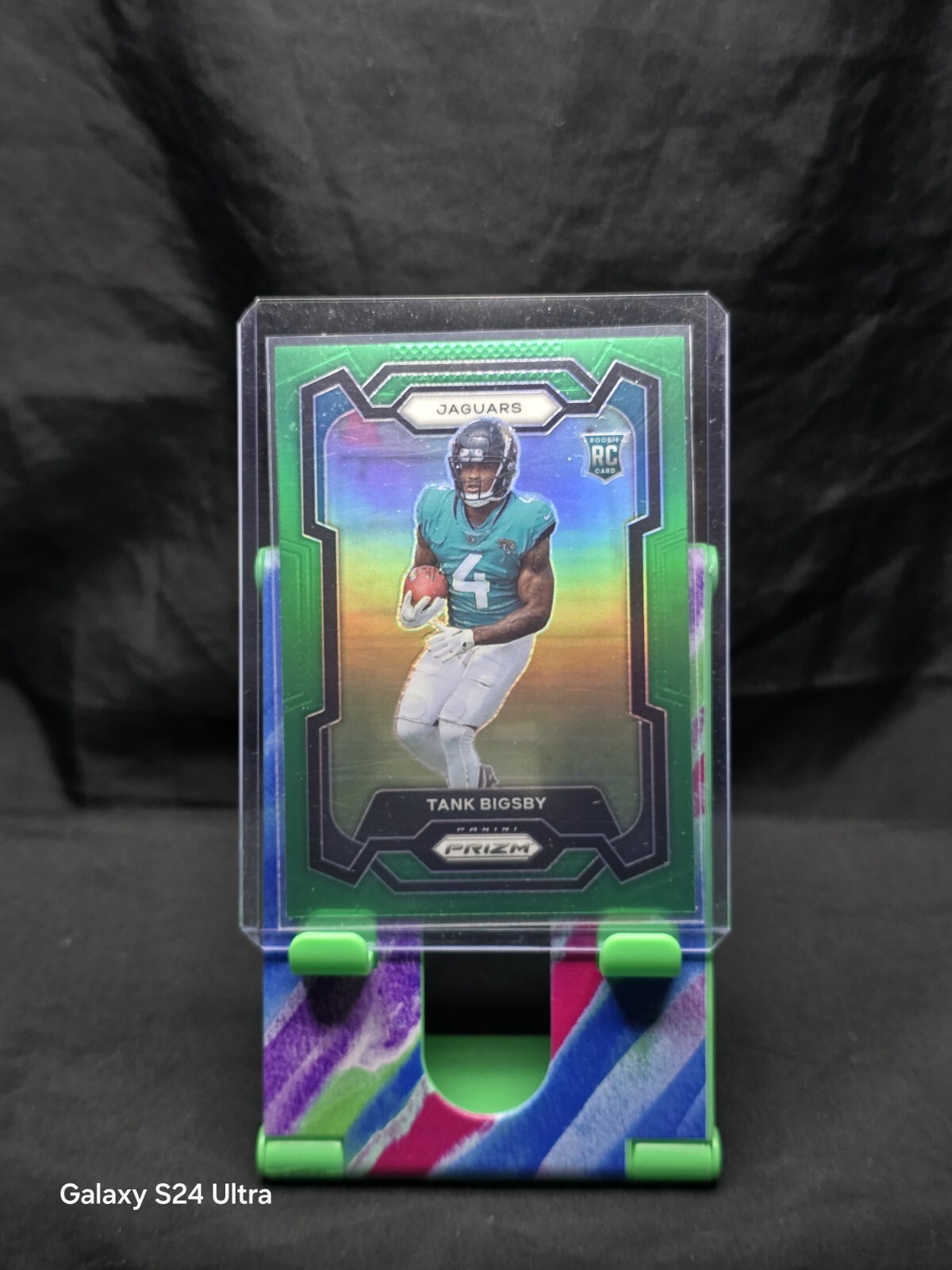 2023 Panini Prizm Tank Bigsby Green Prizm RC #348
