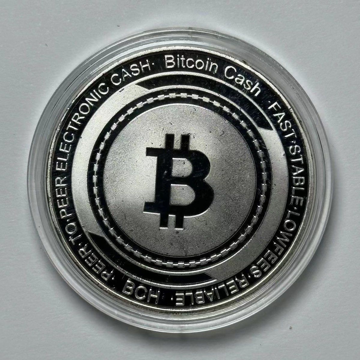Virtual Digital Coin - Bitcoin Crypto Coin Entity Commemorative Coins  (silver-1) | eBay