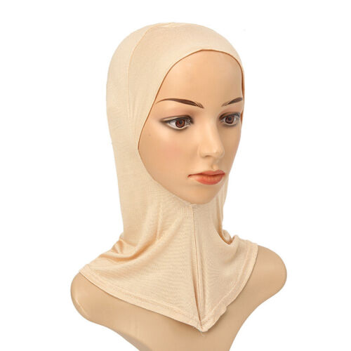 Bonnet Intérieur Pour Femme Musulmane Écharpe Chapeau Bonnet Cache-Cou Hijab ~ - Bild 11 von 32