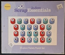 JoAnn Scrap Essentials 25-piece Variety Punch Set