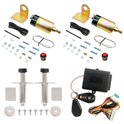 85LB Shaved Door Pop Handle/Latch Popper Kit Street Rat Hot Rod Car Truck