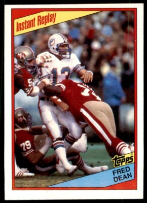 1984 Topps Fred Dean . San Francisco 49ers #355