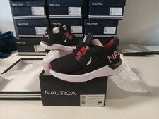 Nautica NEAVE EMBOSS NAVY WHT red Infant Toddler SIZE 5 Sneakers Shoes NEW 00T