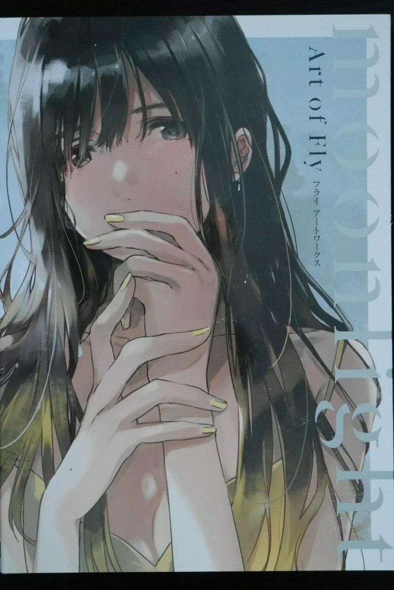 『 In the moonlight 』原画B3size Fly Art Works moonlight Illustration Art Book Japanese Edition | eBay