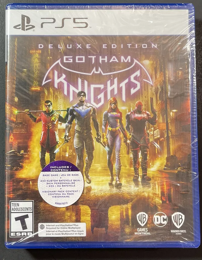  Gotham Knights: Deluxe Edition (PS5) : Video Games