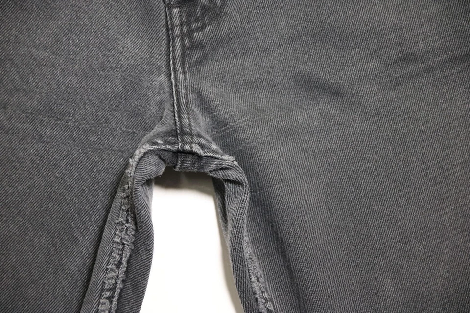 Levi's 615 Negro - Gris (Cod.H1562) Talla 48 W34 L34 Jeans Usados Acortados - Imagen 2 de 4