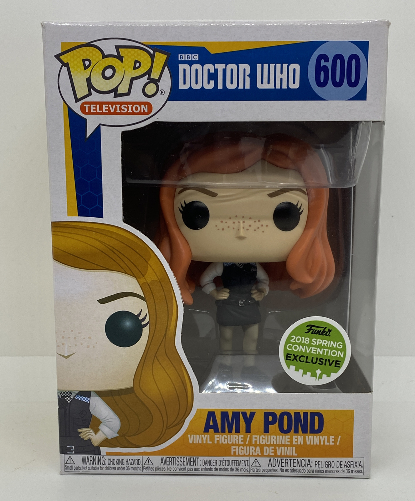 Vinilo Funko Pop 600 De Doctor Who Amy Pond
