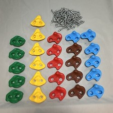 26 Rock Climbing Holds Climbing Rocks Rock Wall Holds Grips with Hardware Clean