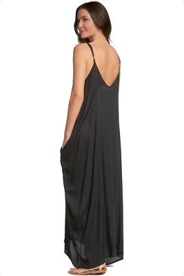 Elan Womens Dress Plus Size Long Summer Maxi Beach Cover Up with Pockets  Rayon | eBay