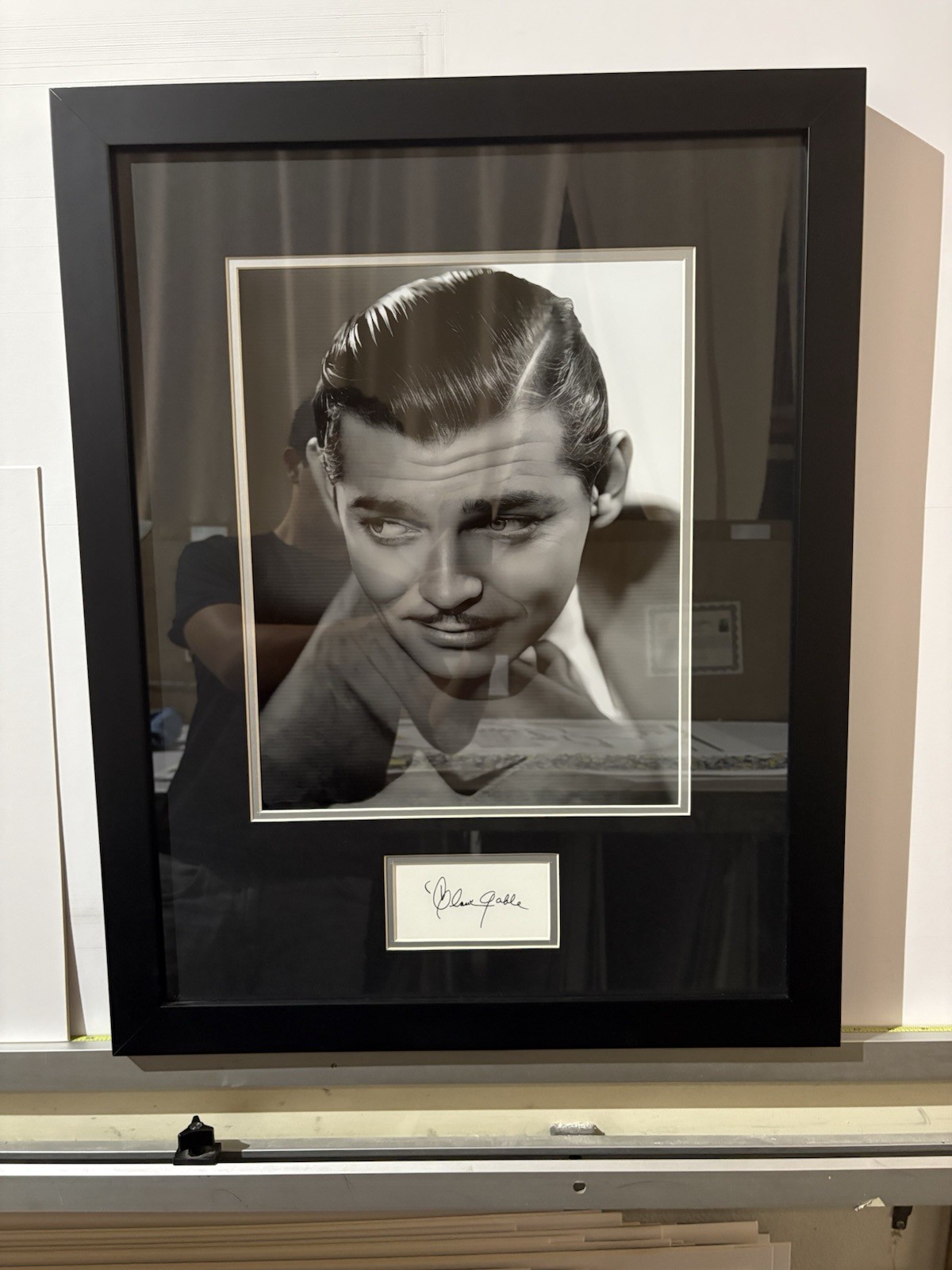 Signed Photograph of the Iconic Clark Gable