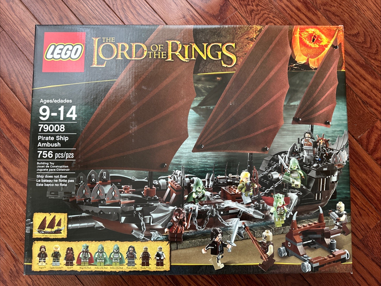  NEW LEGO The Lord of the Rings Pirate Ship Ambush 79008 , SEALED!
