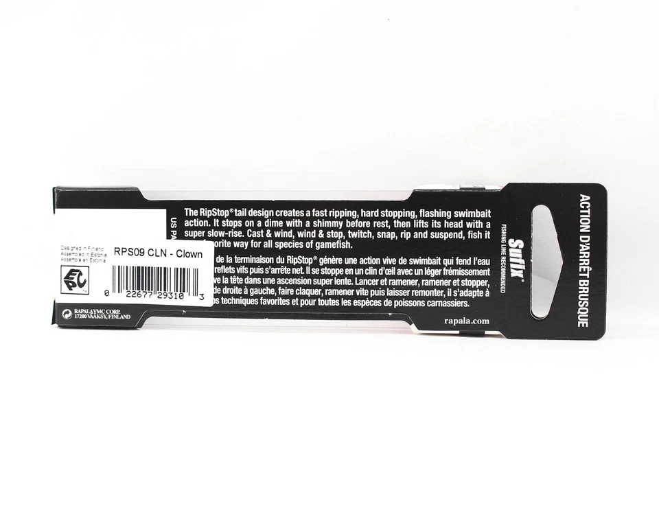 Rapala Rip Stop 米诺悬浮诱饵 RPS09 小丑 (3103) — 第 2/4 张图片