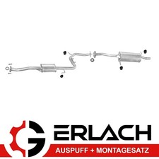 Auspuff für Mazda 323 S V 1.5 16V 1994-1998 Stufenheck Auspuffanlage *129