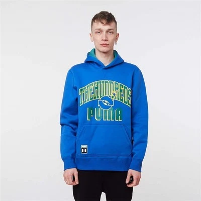 Sweats Universel hommes Puma X The Hundreds Hoodie 59831189 Bleu - Photo 1/3